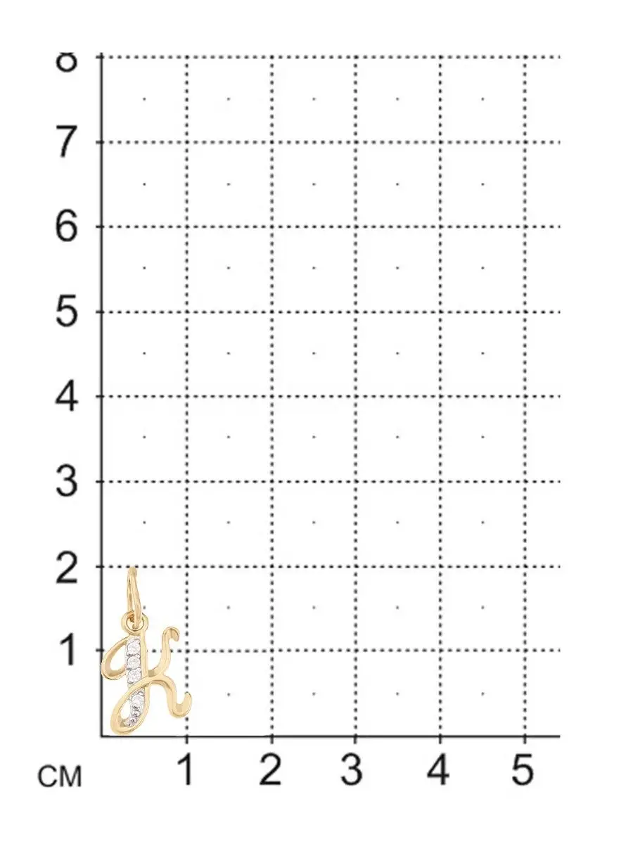 Золотая подвеска на шею буква К АТОЛЛ 21042810 купить в интернет-магазине  Wildberries
