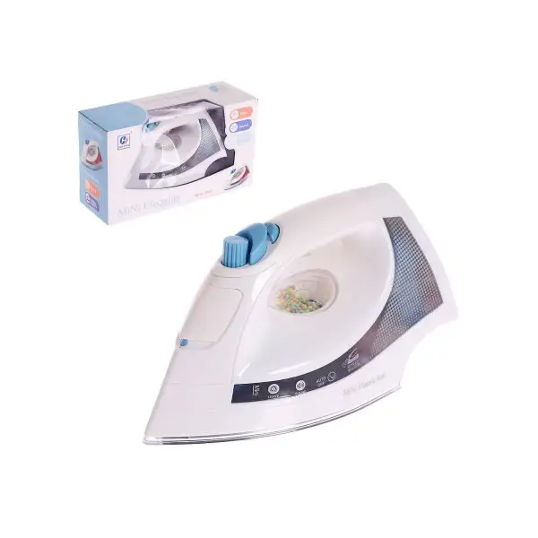 Бытовая техника утюг "Хозяюшка"/световые и звуковые эффекты/распыляет воду/развивающая игрушка