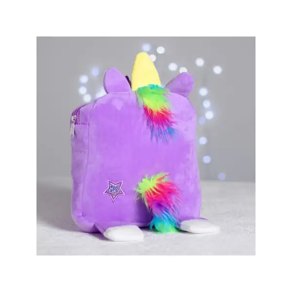 Рюкзак плюшевый "Волшебный единорог"