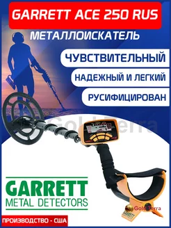 Металлоискатель ACE 250 RUS GARRETT 21133852 купить за 24 834 ₽ в интернет-магазине Wildberries