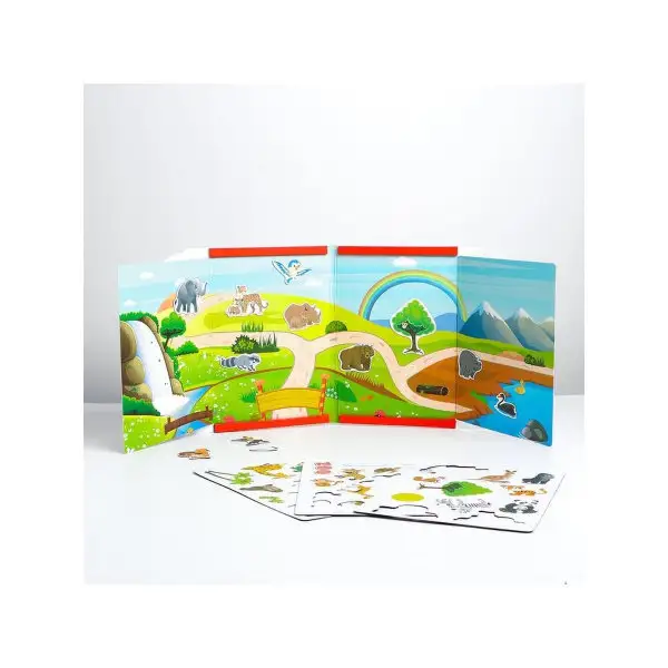 Детский развивающий раскладной чемоданчик "Сафари"