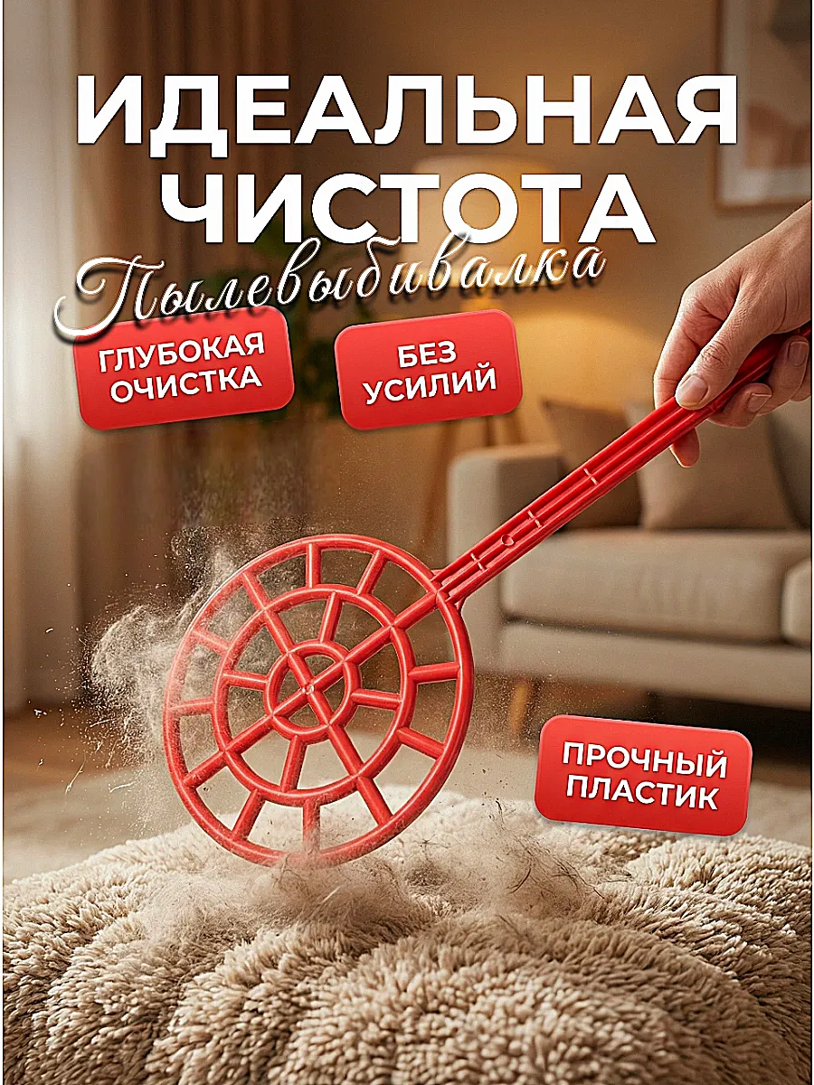 Пылевыбивалка, хлопушка для ковров
