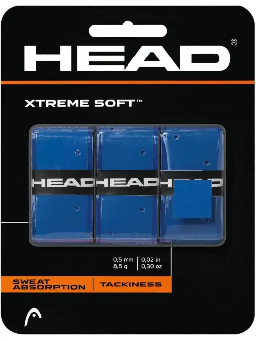 HEAD Овергрипы XtremeSoft Grip Overwrap, синий, фото 2