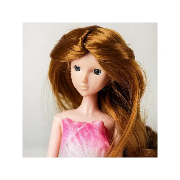 Волосы для кукол "Волнистые с хвостиком"