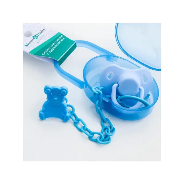 Пустышка ортодонтическая, с колпачком