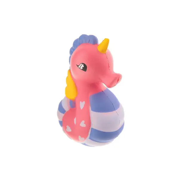 Мялка-сквиши "Морской конь", с рогом