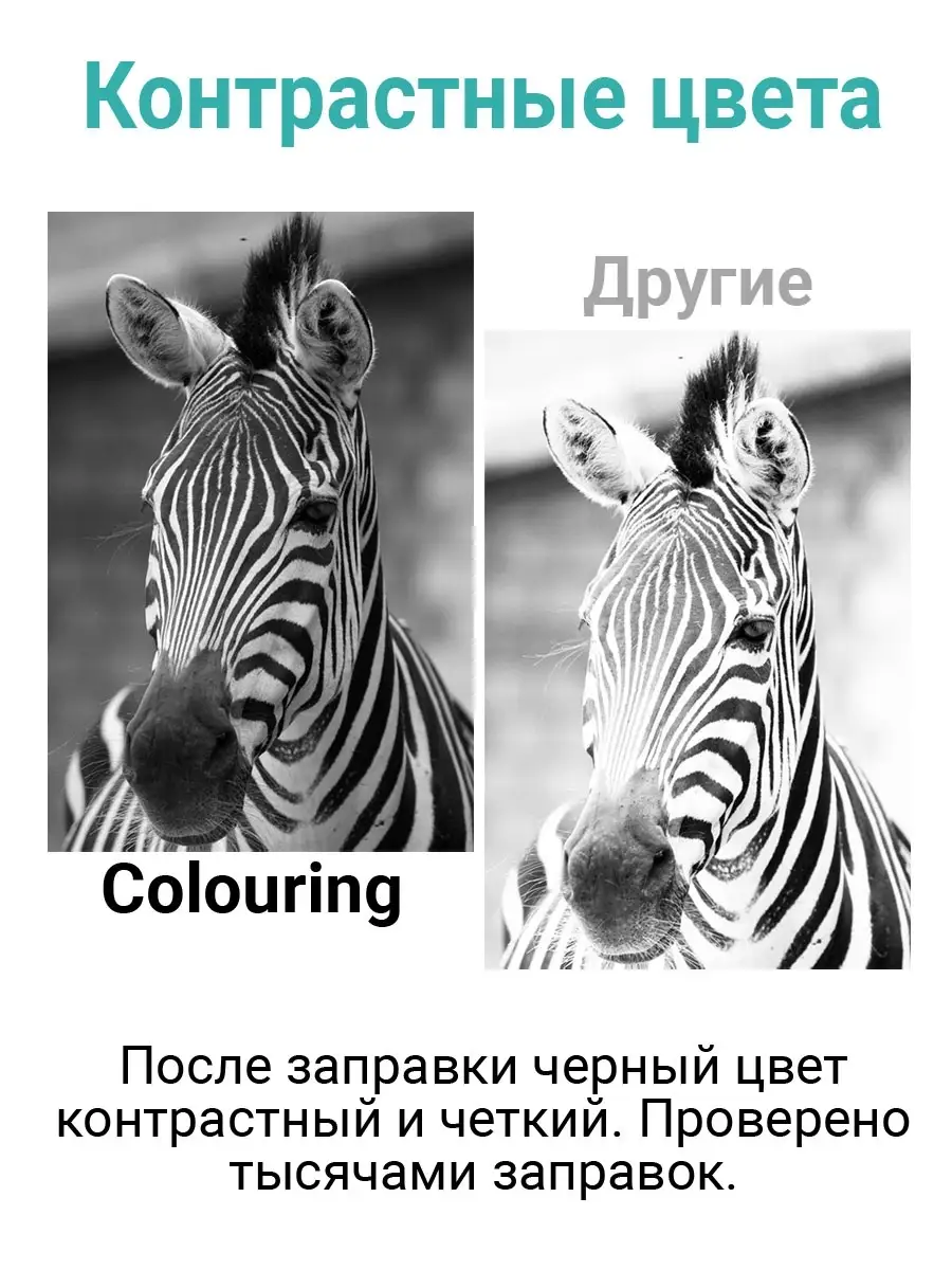 Чернила (краска) для заправки картриджей HP 305 Colouring 21301345 купить  за 203 ₽ в интернет-магазине Wildberries