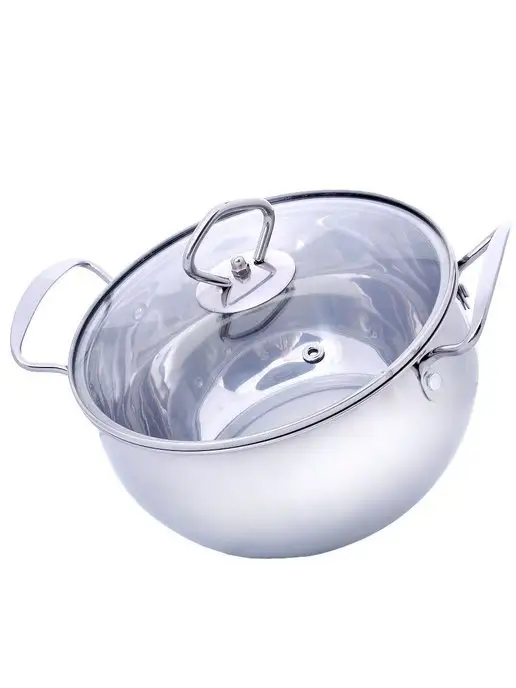 Набор кастрюль с крышками 3 шт. нержавейка - фото 5