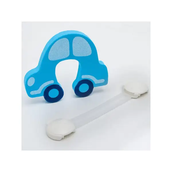 Набор блокираторов "Машинка": стопер EVA, универсальный гибкий, 2 шт