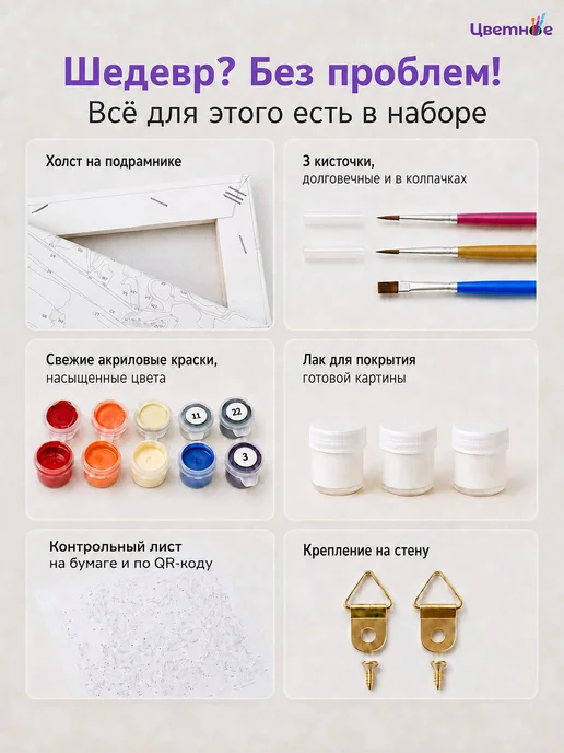 Цветное Картина по номерам "Сериал Рик и Морти кислотный арт 40х50", 40x50, фото 7