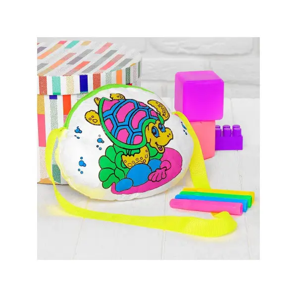 Сумка-раскраска "Черепашка" (без маркеров)