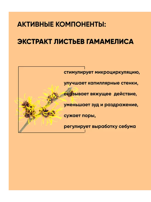 Dr.Kadir Тоник для жирной кожи с Гамамелисом Astringent-Hamamelis, 250 мл, фото 5