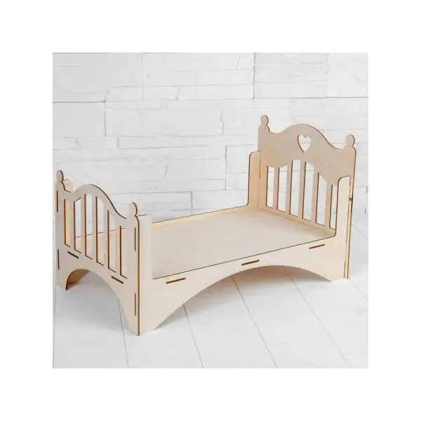 Кровать кукольная "Принцесса"