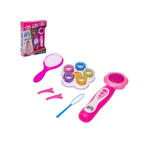 Набор для плетения волос "Цветочек", с аксессуарами и аппара