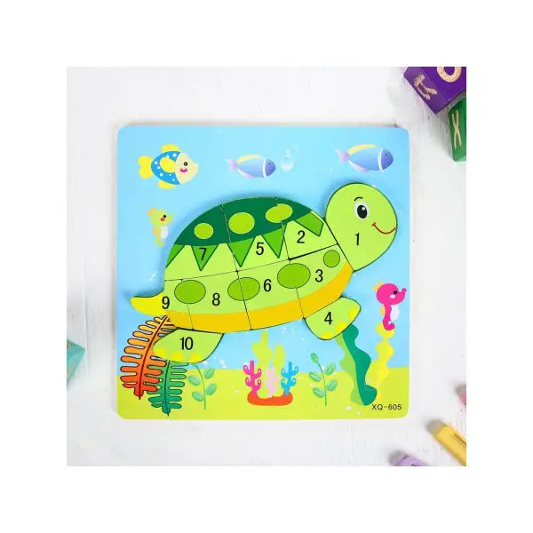 Игрушка развивающая "Черепашка", пазлы для малышей