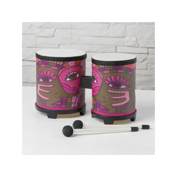 Музыкальная игрушка "Пара барабанов" 16х33,5х16,5 см