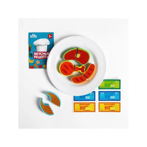 Продукты на липучке. Мясо