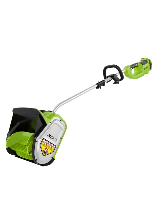 Greenworks Снегоуборщик аккумуляторный 40V, 51 см, АКБ 4Ач и ЗУ, 30, фото 2