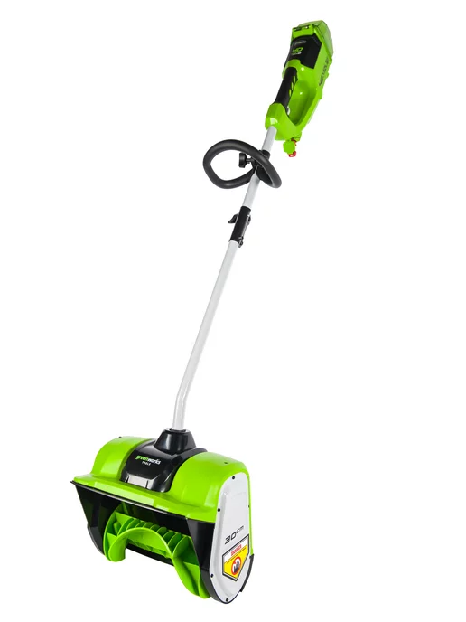 Greenworks Снегоуборщик аккумуляторный 40V, 51 см, АКБ 4Ач и ЗУ, 30, фото 3