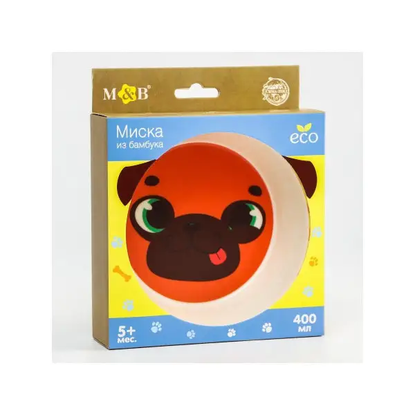 Миска из бамбука Песики