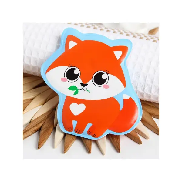 Набор для купания "Лисичка", 2 предмета: мочалка + игрушка