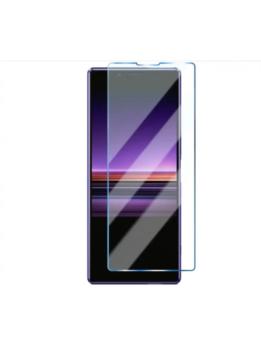 Защитное противоударное стекло на Sony Xperia 5 II
