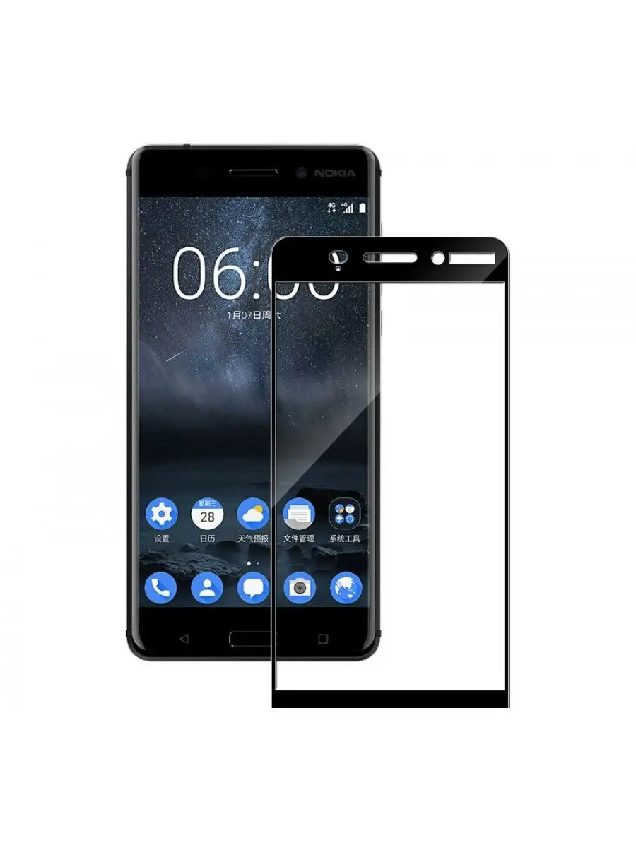 3D/ 5D защитное стекло MyPads для Nokia 2.1
