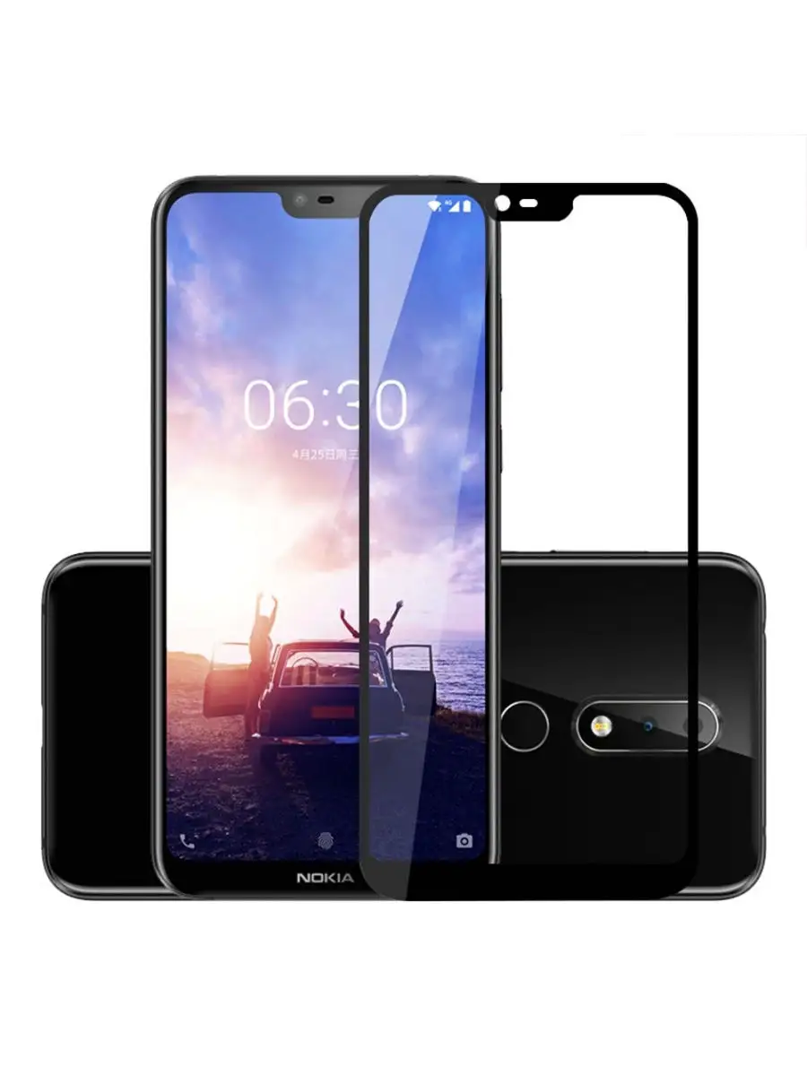 3D/5D защитное стекло для Nokia 5.1 Plus, Nokia X5
