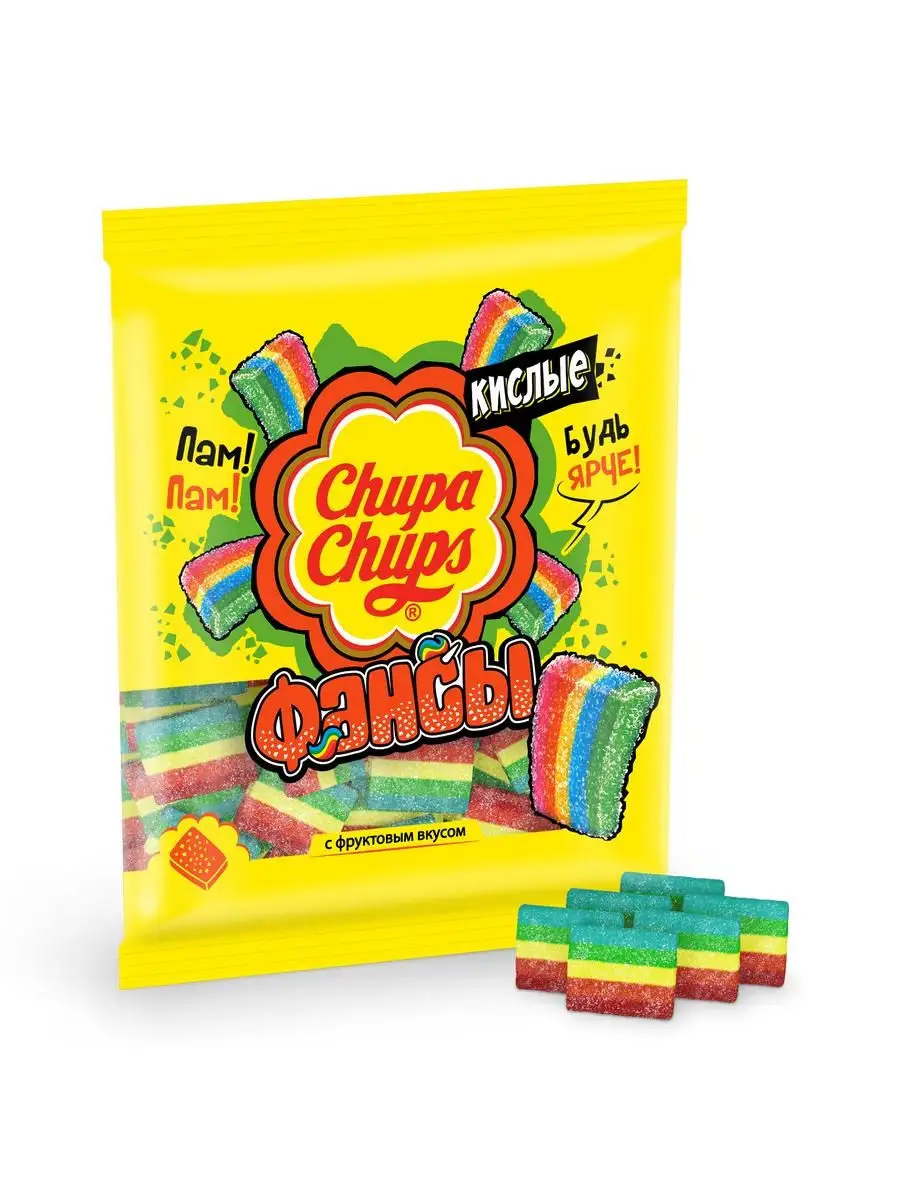 Мармелад Chupa Chups Фансы, 150 г Chupa Chups 21672225 купить за 124 ₽ в  интернет-магазине Wildberries