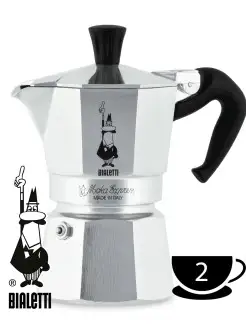 Кофеварка гейзерная Moka Express на 2 порц BIALETTI 21685705 купить за 3 170 ₽ в интернет-магазине Wildberries