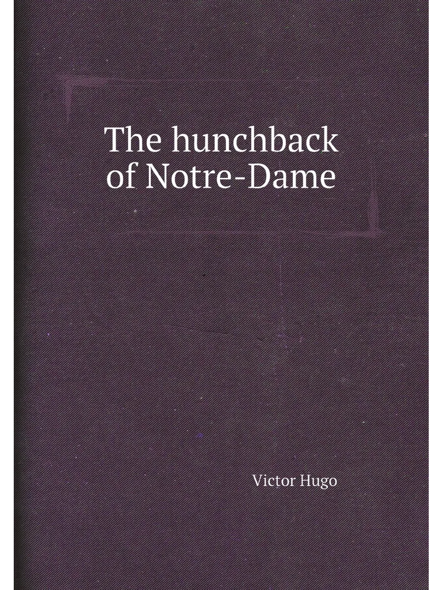 The hunchback of Notre-Dame