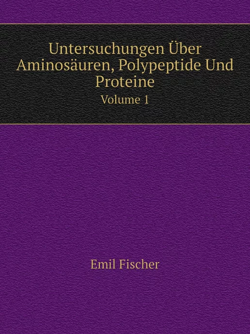 Нобель Пресс Untersuchungen Über Aminosäuren, Poly