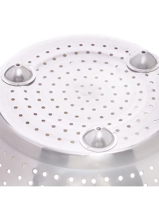 Дуршлаг металлический с ручками 28 см - фото 2