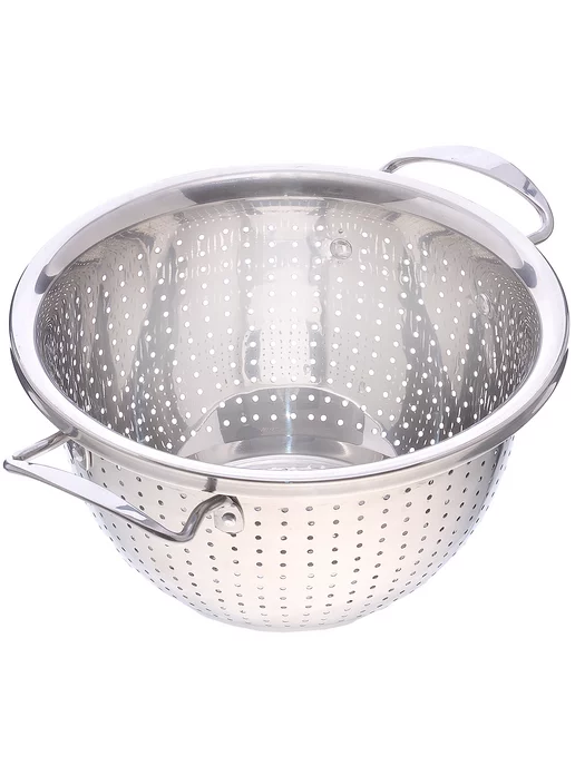 Дуршлаг металлический с ручками 28 см - фото 3