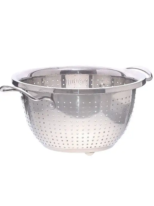 Дуршлаг металлический с ручками 26 см - фото 2