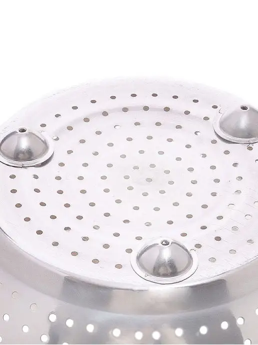 Дуршлаг металлический с ручками 26 см - фото 4