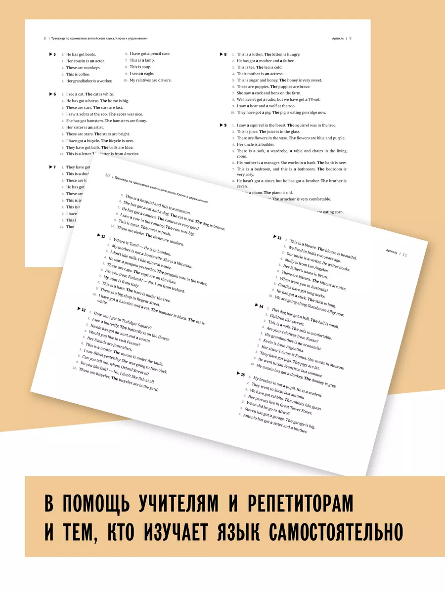 КЛЮЧИ. Тренажер по грамматике английского 5 - 11 классы Издательство КАРО  22061283 купить за 517 ₽ в интернет-магазине Wildberries