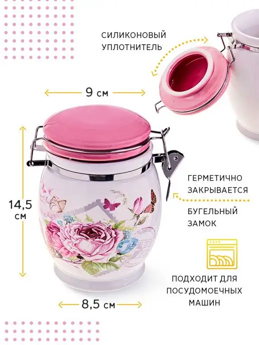 Банка для сыпучих продуктов - фото 2