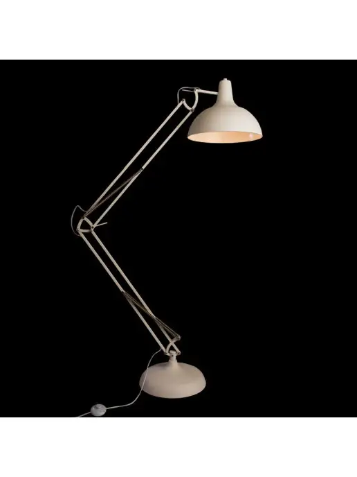 Arte Lamp Торшер GOLIATH A2487PN-1WH, белый, фото 2