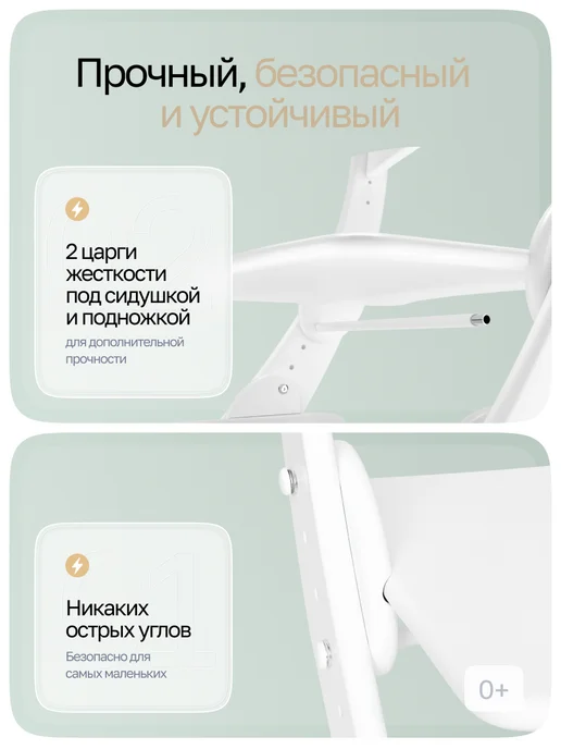 Друг Кузя Растущий школьный стул для детей, вариант, фото 7