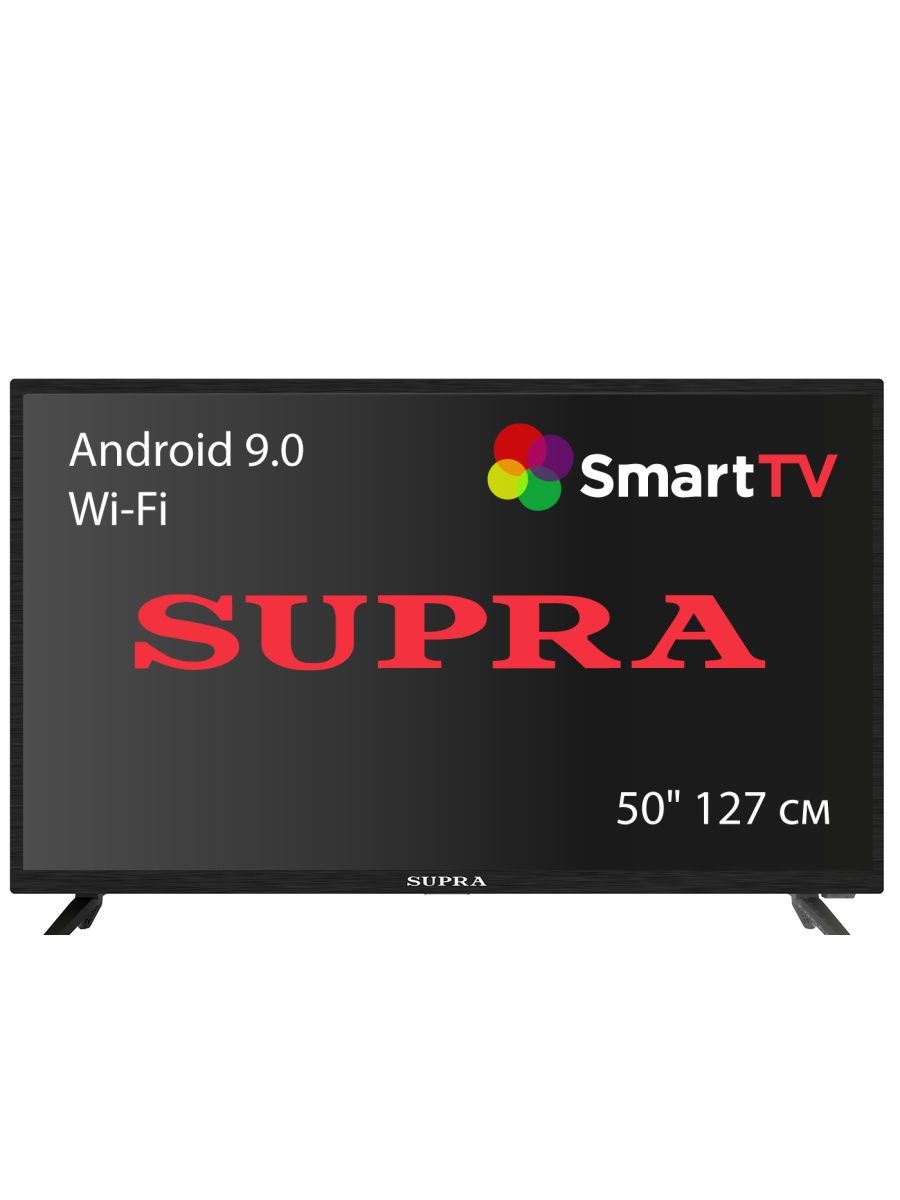 SMART LED Телевизор 50 дюймов, 4K, Wi-Fi Supra 22883865 купить за 27 482 ₽  в интернет-магазине Wildberries