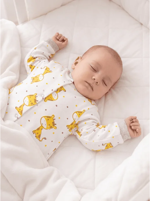 Lemony KIDS Спальный мешок для новорожденных малышей, белый, фото 2