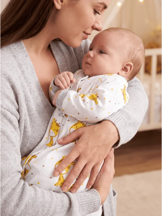 Lemony KIDS Спальный мешок для новорожденных малышей, белый, фото 5