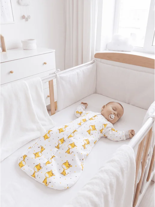 Lemony KIDS Спальный мешок для новорожденных малышей, белый, фото 8