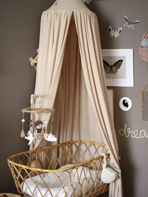 Sleep and Play Балдахин шатер на кроватку, бежевый, фото 7