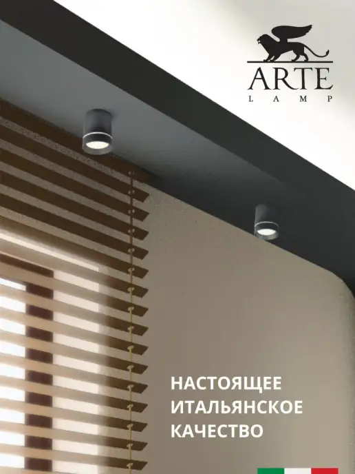 Arte Lamp Точечный накладной светильник ELLE A1909PL-1BK, черный, фото 4
