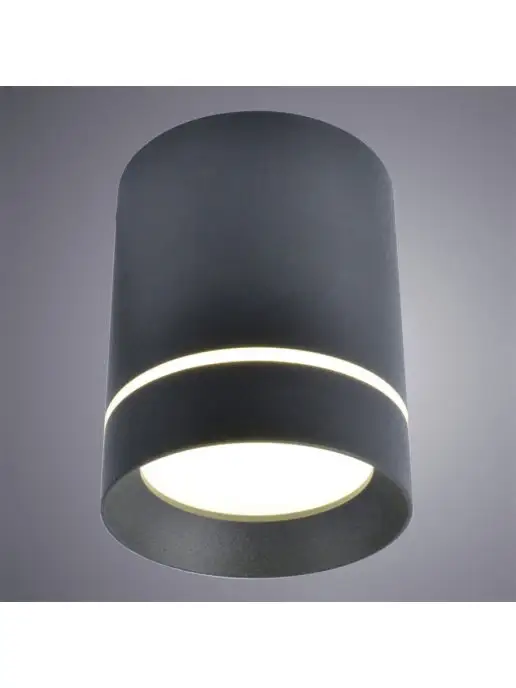 Arte Lamp Точечный накладной светильник ELLE A1909PL-1BK, черный, фото 5