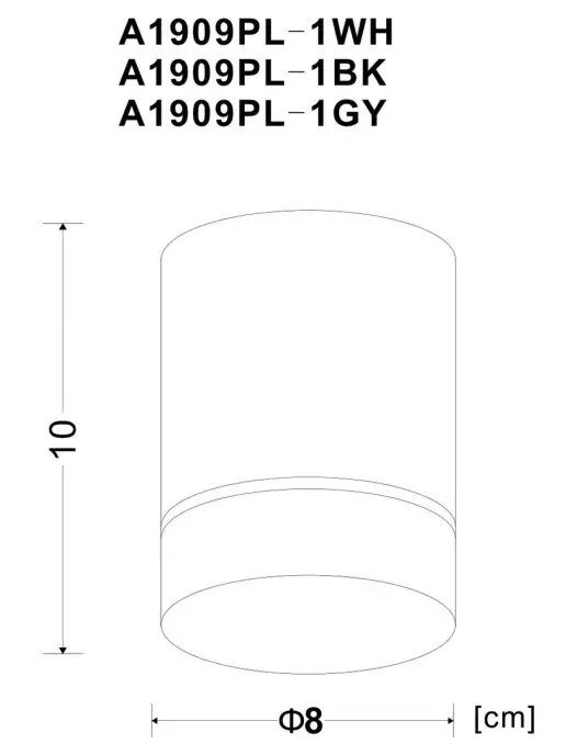Arte Lamp Точечный накладной светильник ELLE A1909PL-1BK, черный, фото 6