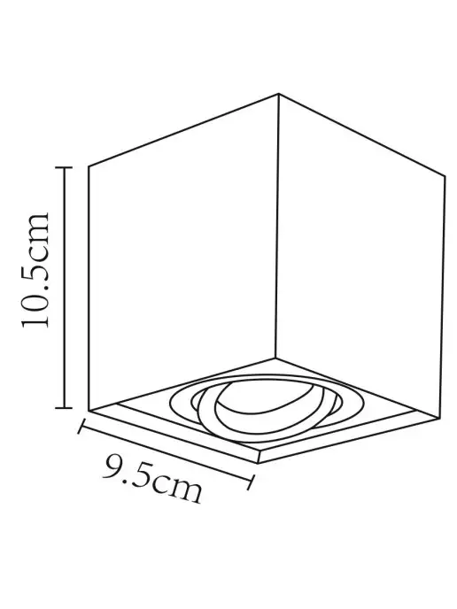 Arte Lamp Точечный накладной светильник FACTOR A5544PL-1WH, белый, фото 4
