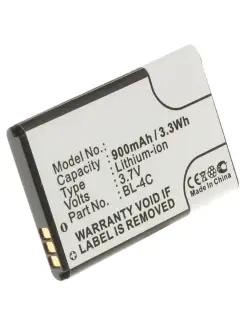 Аккумулятор батарея 900mAh для Nokia C2-05, C7-01 iBatt 23154215 купить за 1 504 ₽ в интернет-магазине Wildberries